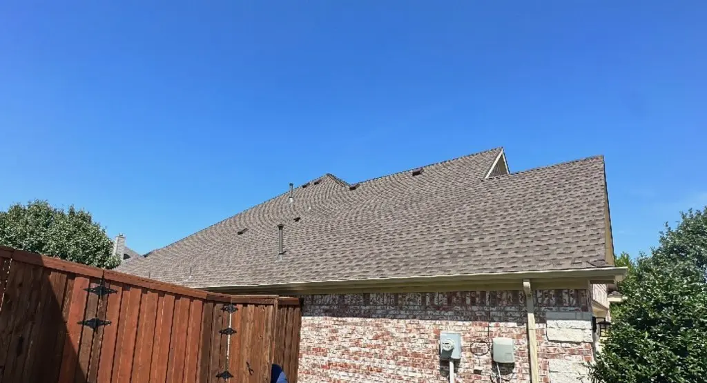 Completed roof replacement project in Arden Hills